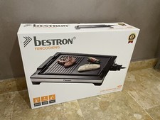 Barbecue Elettrico Grill da Tavolo Griglia per Arrostire Interno Tavola Barbeque