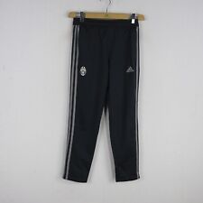 Tuta Adidas Juve Uomo Taglia 11 Nera Logo Comodo Casual Tinta Unita Sportivo Man