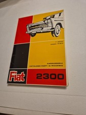 catalogo parti di ricambio FIAT 2300 1964 STAMPATO 110.453R  1000 esemplari 1°ed
