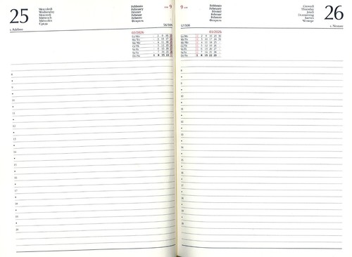 Agenda giornaliera cangini - giornaliera,