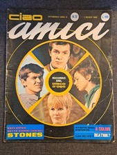 Rivista Ciao Amici Settimanale anno IV 1966 Rolling Stones