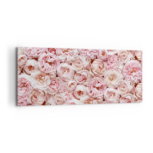 Quadro tela 120x50cm fiori - quadro,