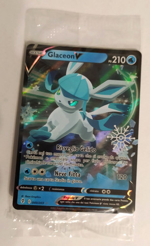 Pokemon glaceon 040 203 - glaceon, v
