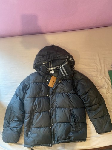Burberry piumino nero taglia - burberry,