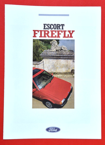 Brochure vendita ford escort - brochure,