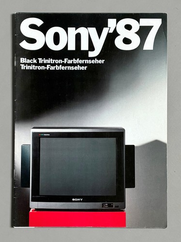Catalogo sony del 1987 - catalogo,