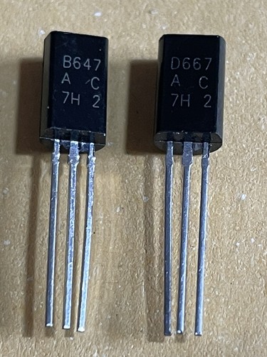 1coppia 2sb647 2sd667 - 1coppia, b647