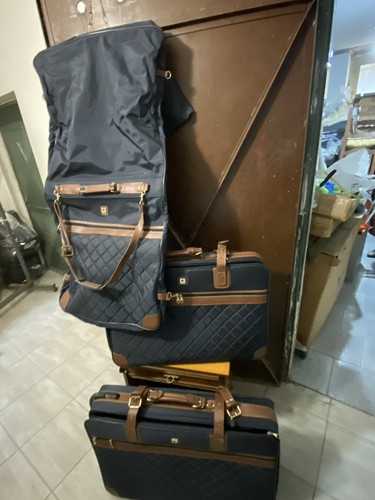 Valigia vintage colore - vintage, blu