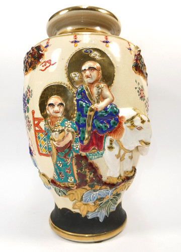Grande vaso satsuma giapponese - vaso,