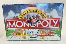 -Monopoly Deluxe Gioco da Tavolo Parker Brothers Edizione 1996 Vintage