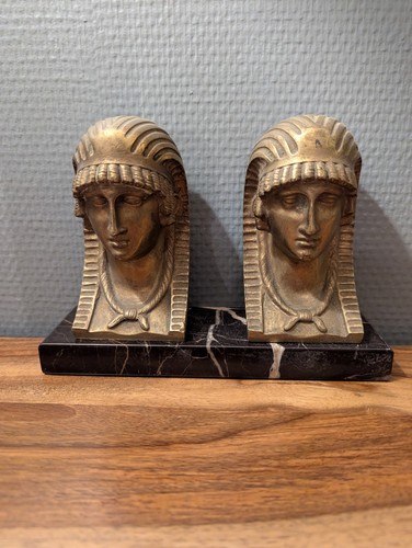 Coppia bronzo stile - di, in