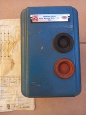 CEMA OMR SALVAMOTORE 802.2 + Disegno + Scatola 380 V Bobina 50 Hz Garage d'epoca