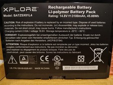 Xplore R12 Tablet (BATZSX01L4) Batteria Movimento Originale OEM Ricaricabile NUOVO