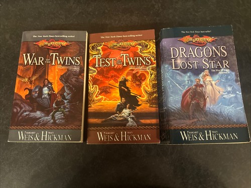 Dragonlance books set weis - x3,