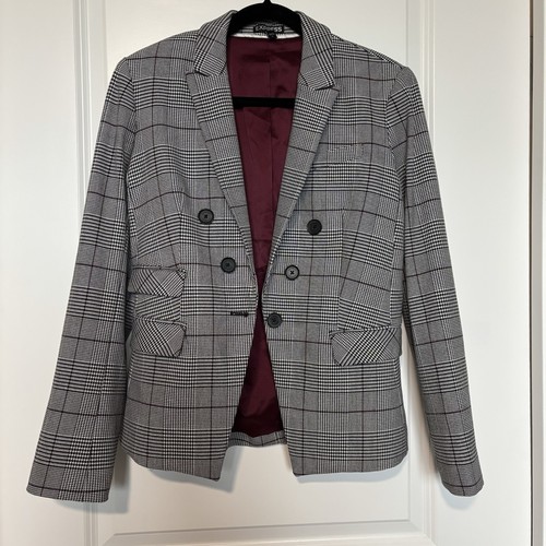 Blazer quadri donna - quadri, grigio