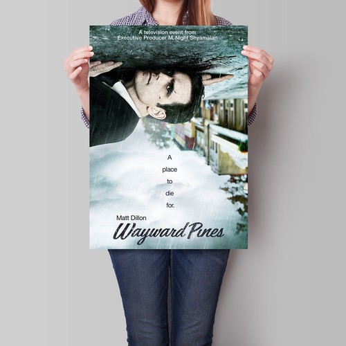 Wayward pines poster - 2015, tv