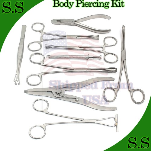 Strumenti per piercing corpo - strumenti,