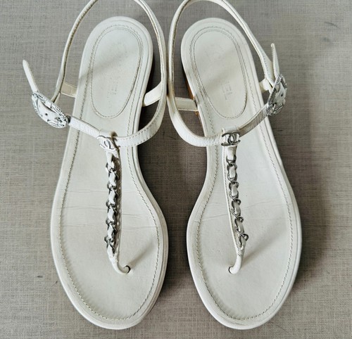 Infradito chanel thongs - infradito,