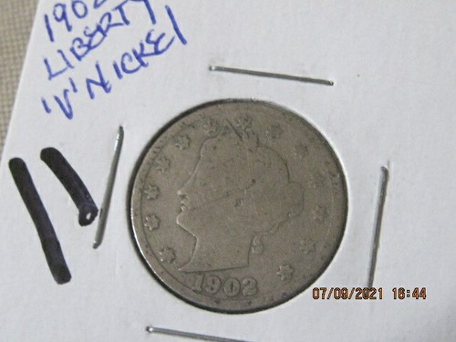 1902 liberty head nickels - 1902,