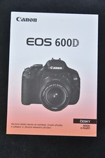 Original user manual for Canon eos 600d  in Czech language