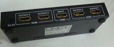 affare splitter lindy hdmi  4porte + cavi hdmi ottimo