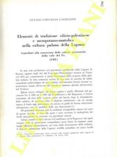 CORNAGGIA CASTIGLIONI Ottavio - Elementi di tradizione  cilicio-palestinese e m