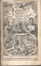 GROTIUS Hugone. HISTORIA GOTTHORUM, VANDALORUM & LANGOBARDORUM. Amsterdam, 1655