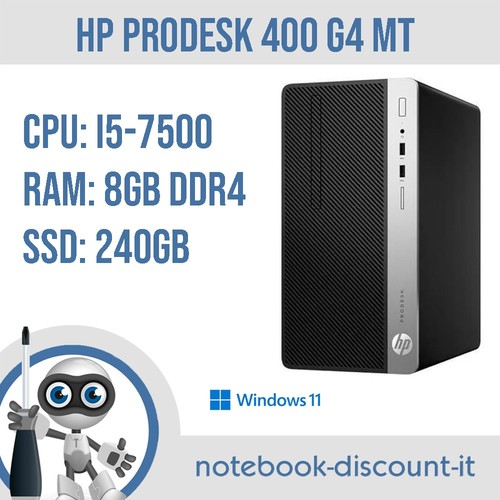 Desktop prodesk 400 g4 - pc,