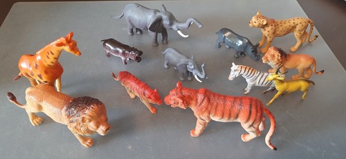 Animali della savana 12pz - animali,