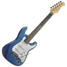 Eko S100 3/4 Metallic Blue Chitarra Elettrica 3/4 Blu Metalizzato