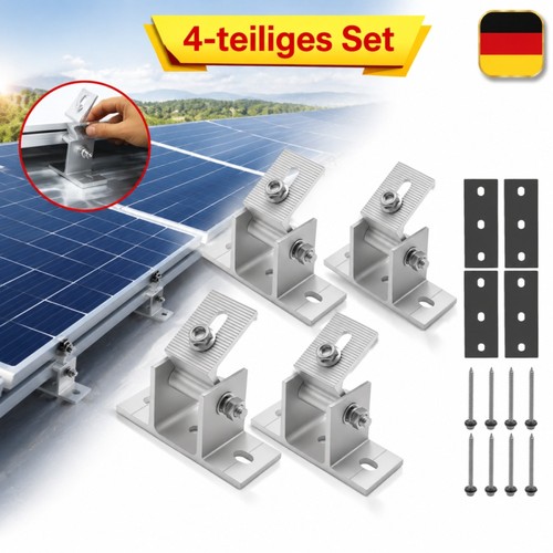 4pcs supporto pannello solare - supporto,