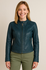 Giubbetto ragazza donna pelle - donna,