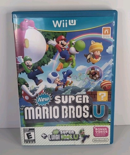 Super mario bros with new - u,