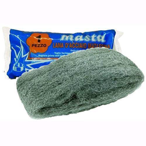 Lana acciaio matasse - in,