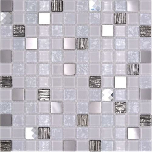 Mosaico mattone vetro - mattone,