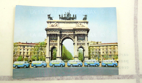 Vecchia cartolina milano - vecchia,