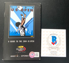 ANDRE AGASSI FIRMATO 2004 US