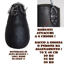 sacco boxe a goccia pera