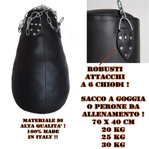 Sacco boxe goccia pera - sacco, a