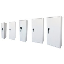 Armadio fuciliera blindata portafucili con impronta 2 3 5 7 10 posti bianco