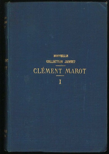 Oeuvres clement marot tome - de,