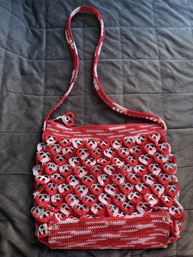 Borsa tracolla all uncinetto - borsa, all'uncinetto