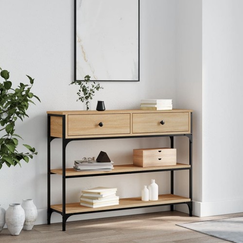 Vidaxl tavolo consolle rovere - vidaxl,