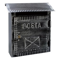 CASSETTA POSTALE ESTERNO ALUBOX SERIE RUSTICA REECO