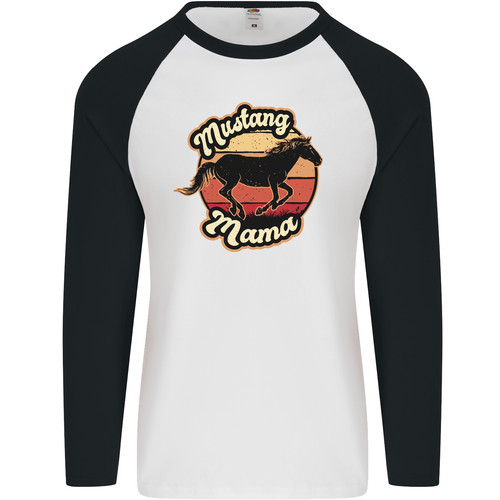 Shirt baseball uomo mustang - t-shirt,