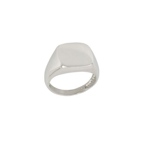 Anello scudo stampato oro