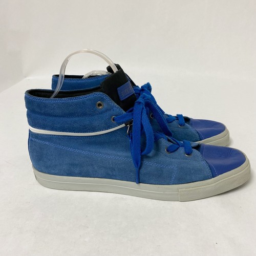 Bikkembergs antra blue suede - bikkembergs,
