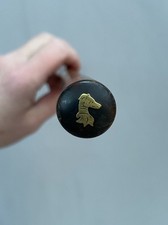 Canna, pomello incastonato con