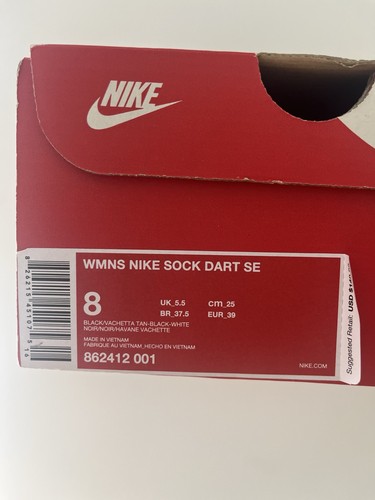 Taglia calzino nike dart - 8,
