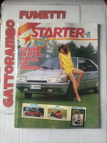 Starter citroen 19 gti - n.29, bx